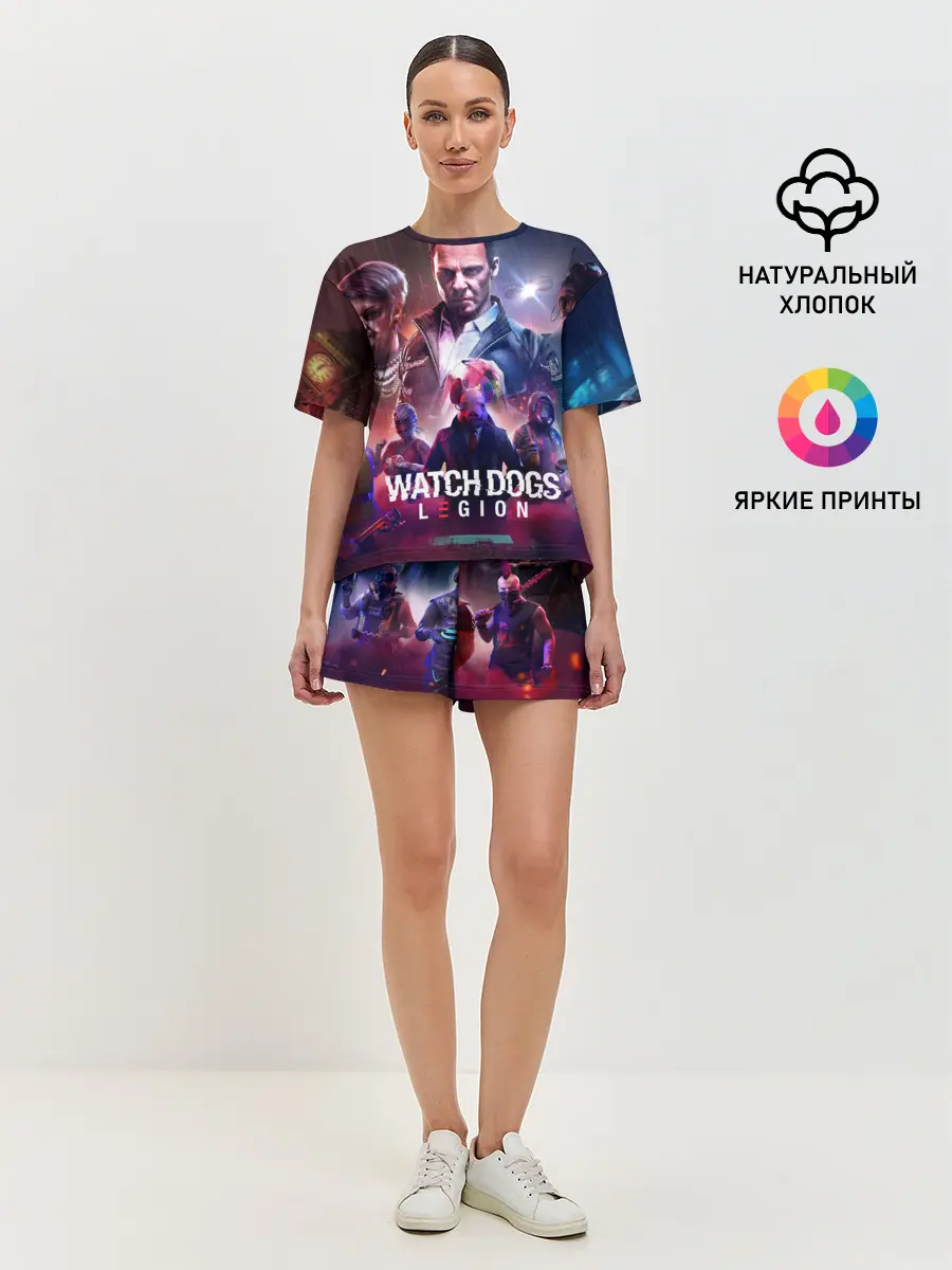 Женская пижама с шортами / WATCH DOGS:LEGION