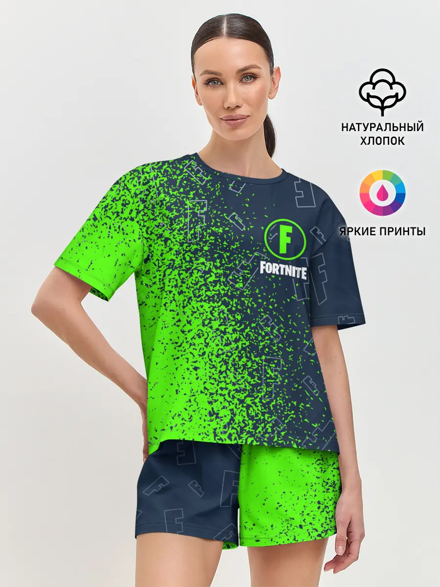 Женская пижама с шортами / FORTNITE / ФОРТНАЙТ