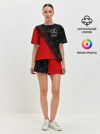 Женская пижама с шортами / MERCEDES / МЕРСЕДЕС