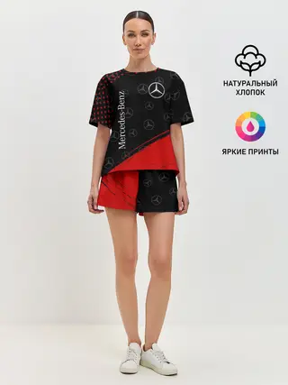 Женская пижама с шортами / MERCEDES / МЕРСЕДЕС