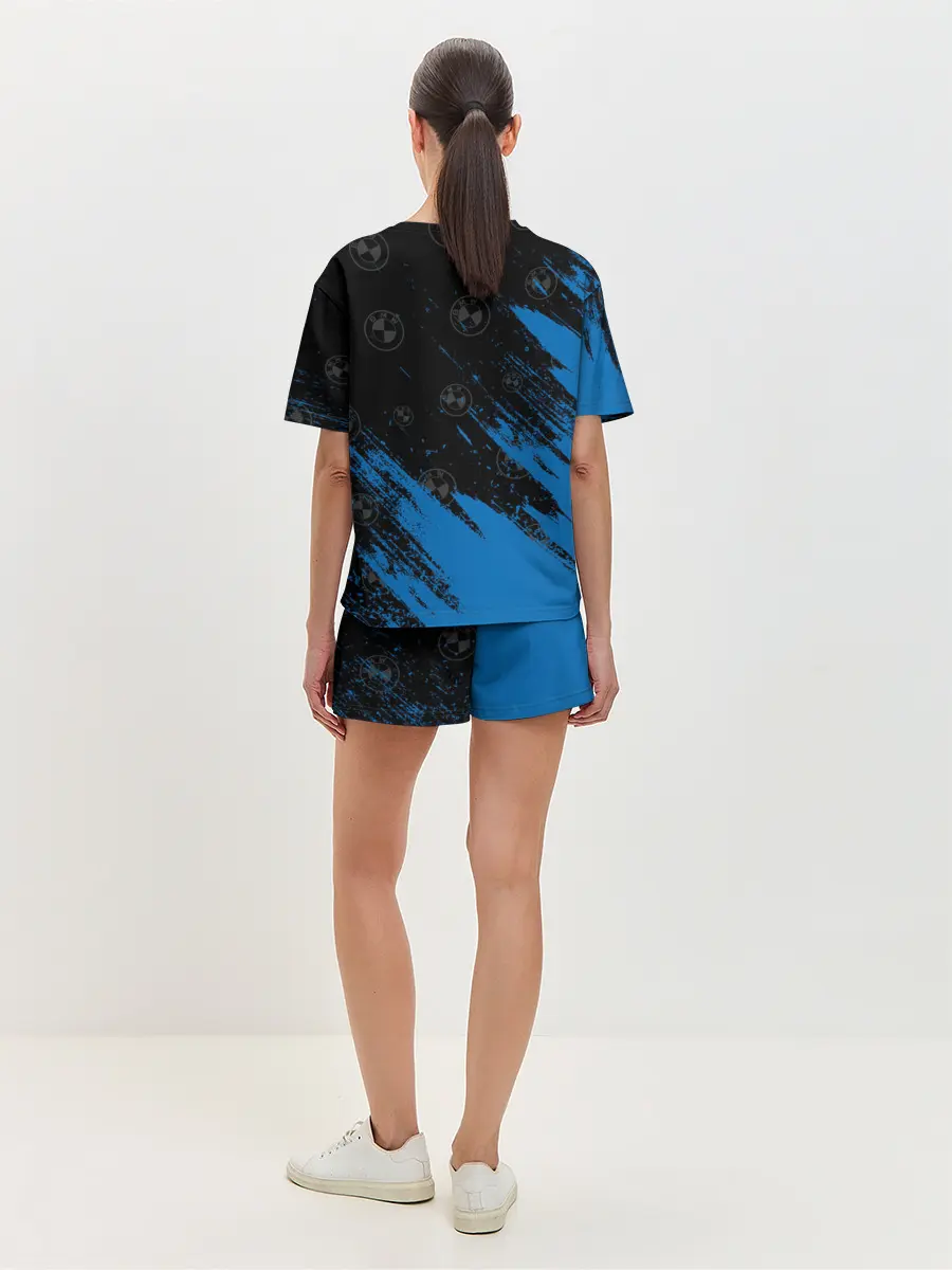 Женская пижама с шортами / BMW / БМВ