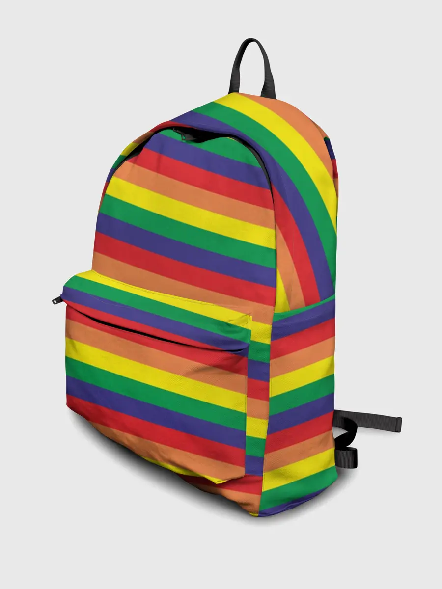 Рюкзак джинсовый / Радуга