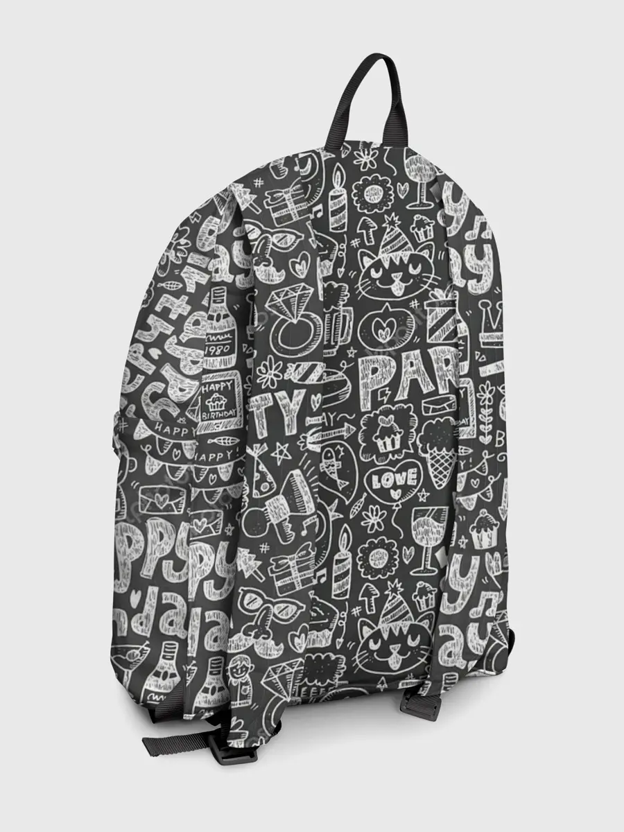 Рюкзак джинсовый / С днём рождения