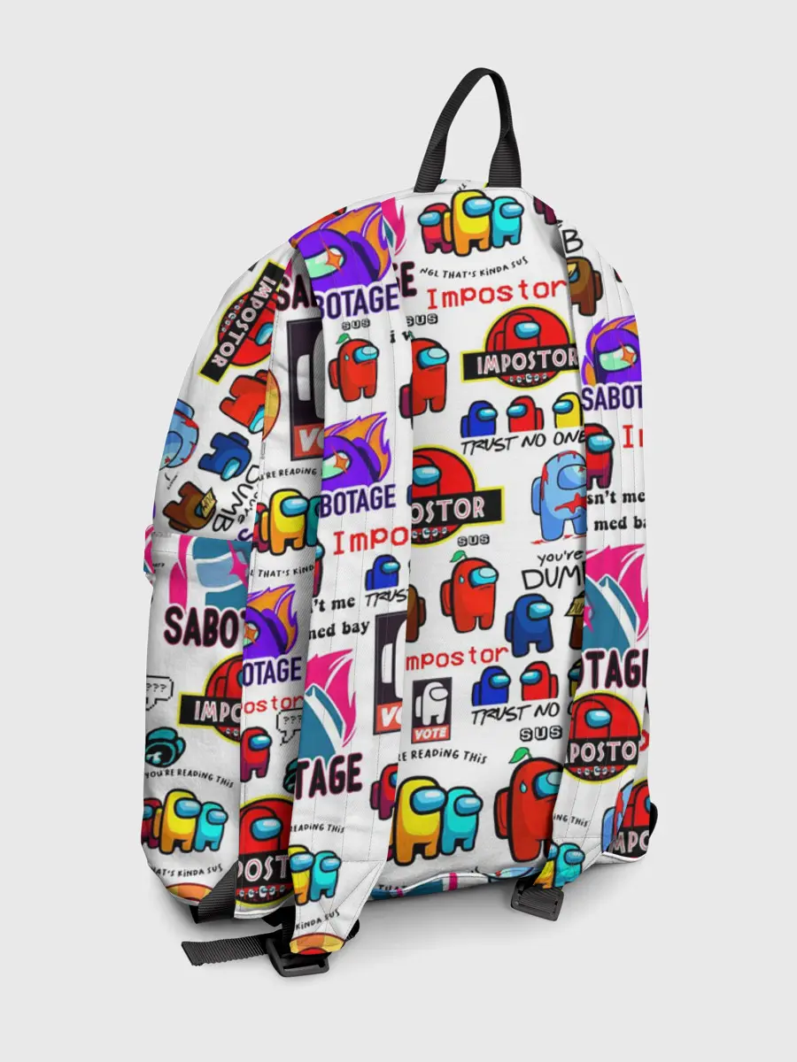 Рюкзак джинсовый / AMONG US