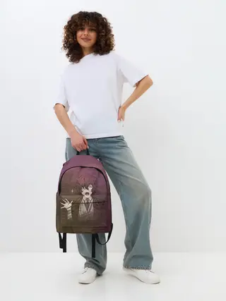 Рюкзак джинсовый / Дазай Осаму