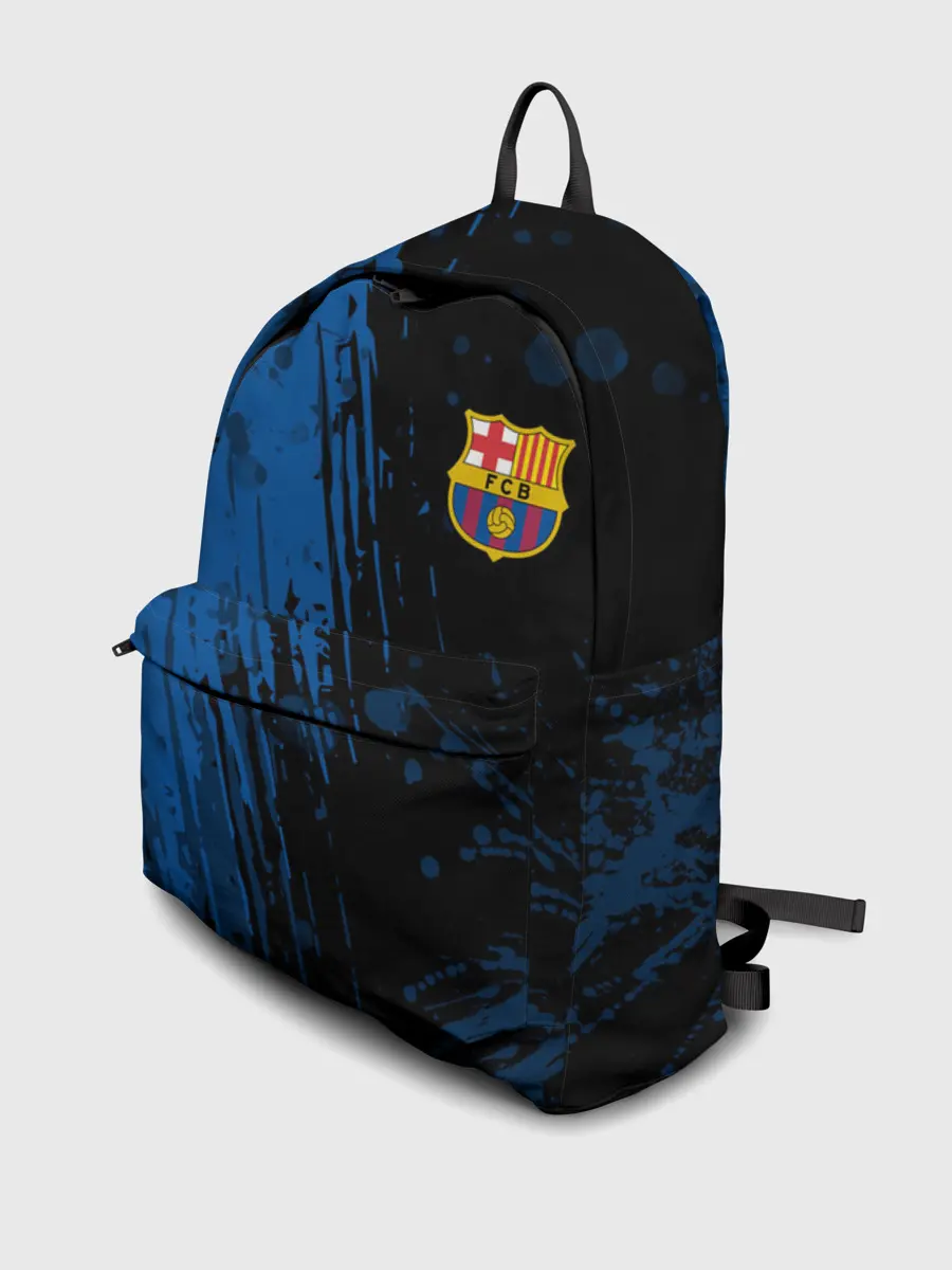 Рюкзак джинсовый / FC Barcelona / ФК Барселона.
