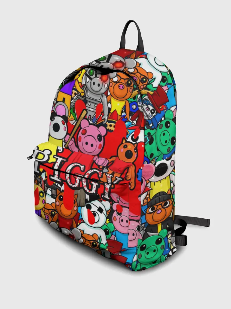 Рюкзак джинсовый / ROBLOX PIGGY