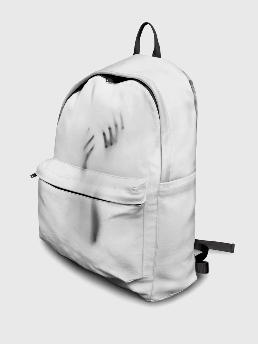 Рюкзак джинсовый / Руки за стеклом