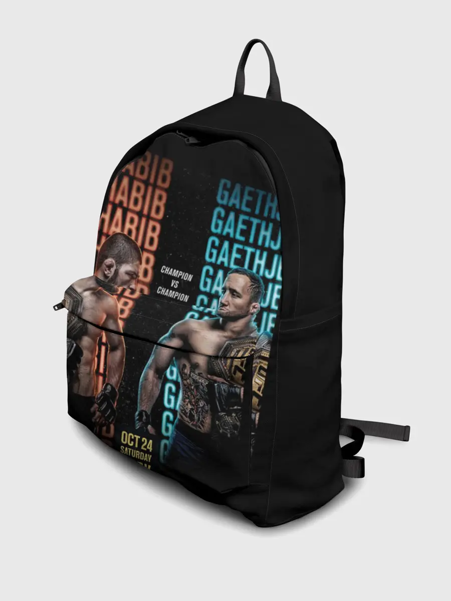 Рюкзак джинсовый / KHABIB VS. GAETHJE