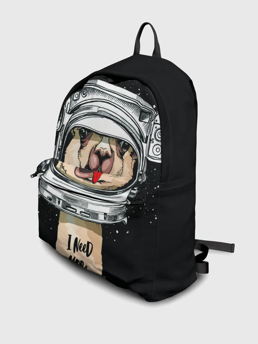 Рюкзак джинсовый / Космическая Лама