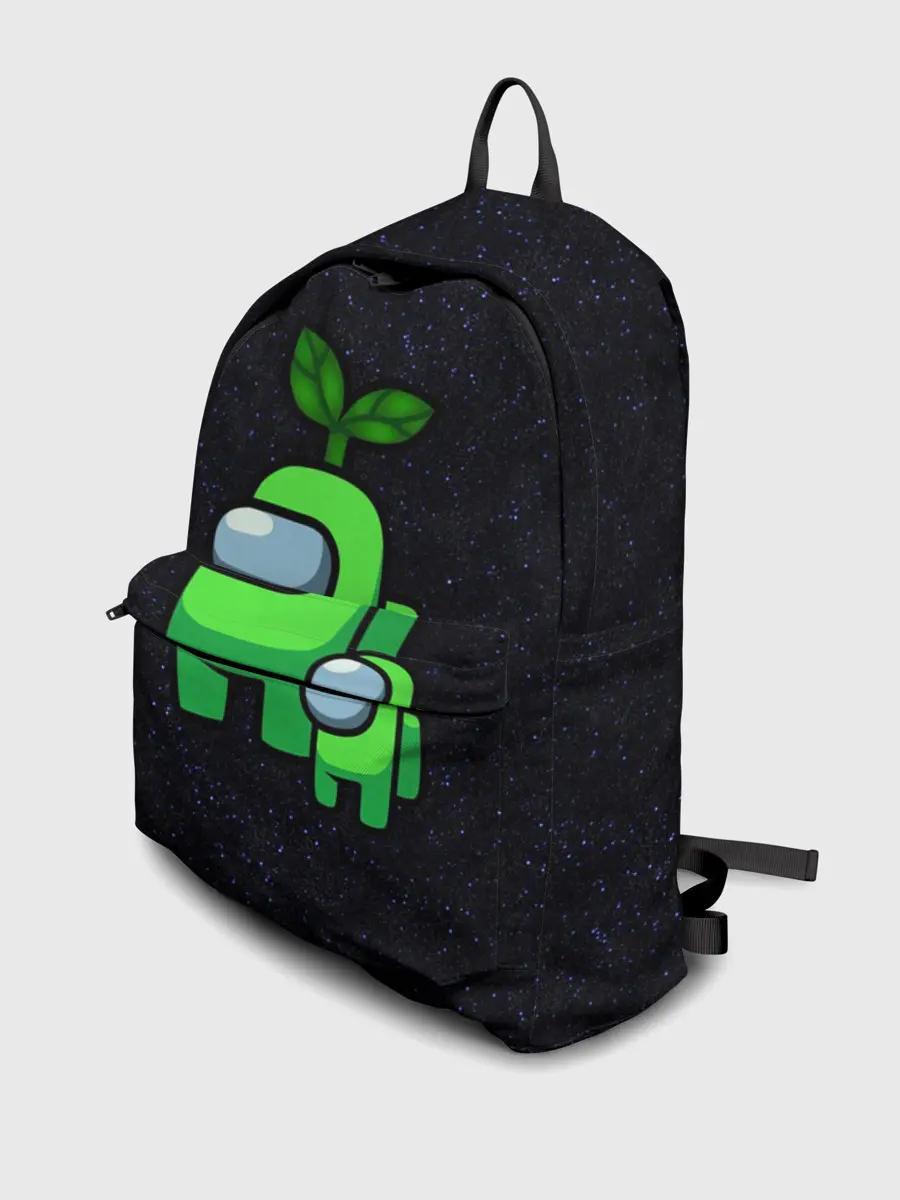 Рюкзак джинсовый / Among us Lime+ kid lime