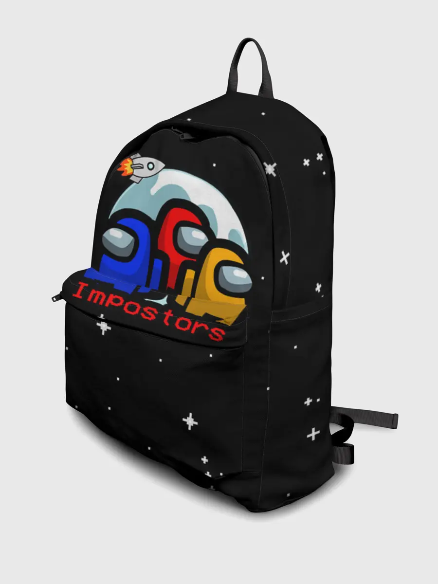 Рюкзак джинсовый / Among us IMPOSTORS