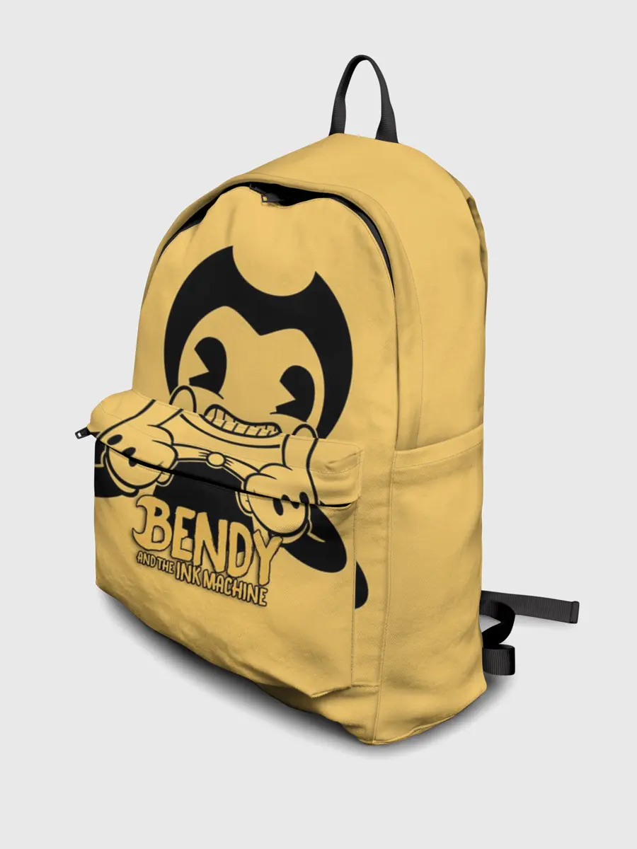 Рюкзак джинсовый / Bendy And The Ink Machine