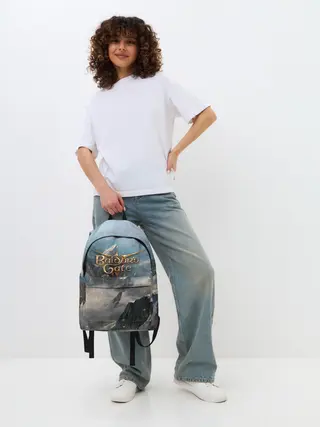 Рюкзак джинсовый / Baldurs Gate