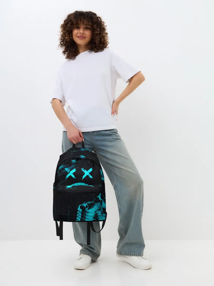 Рюкзак джинсовый / Lil Peep