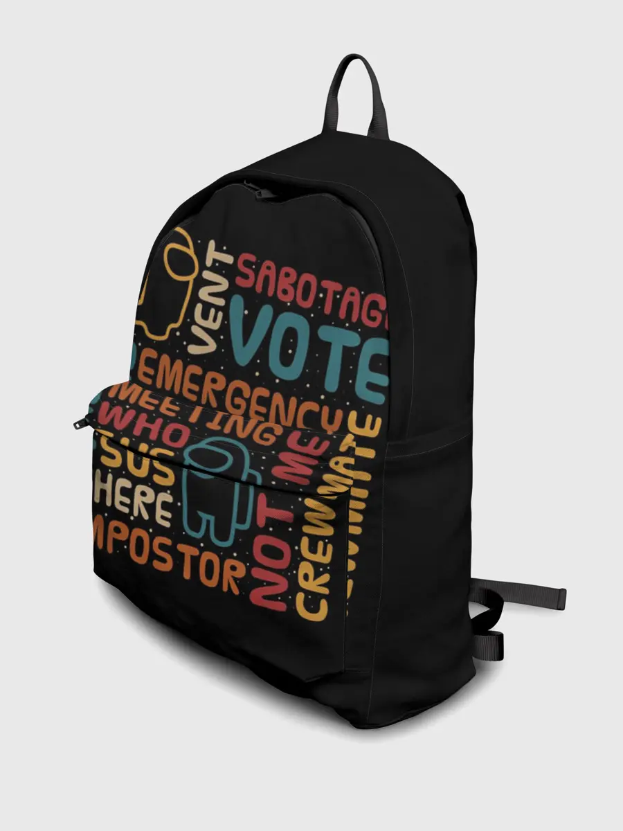 Рюкзак джинсовый / Among Us