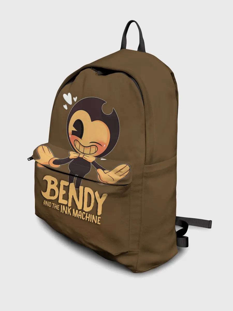 Рюкзак джинсовый / Bendy And The Ink Machine