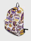 Рюкзак джинсовый / LAKERS LOGO