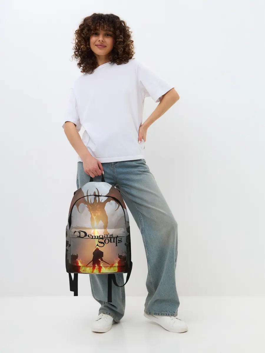 Рюкзак джинсовый / Demons Souls