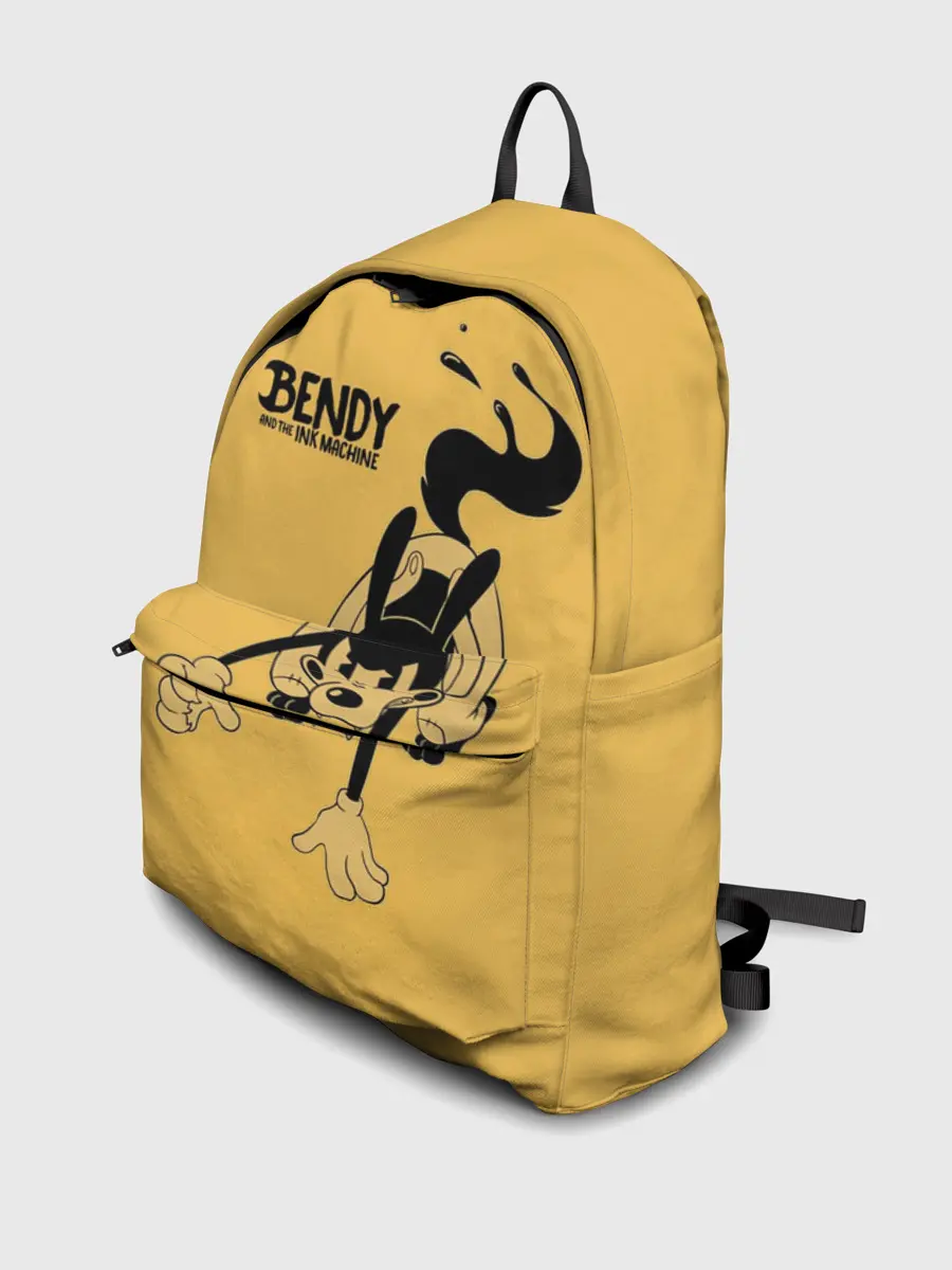 Рюкзак джинсовый / Bendy And The Ink Machine