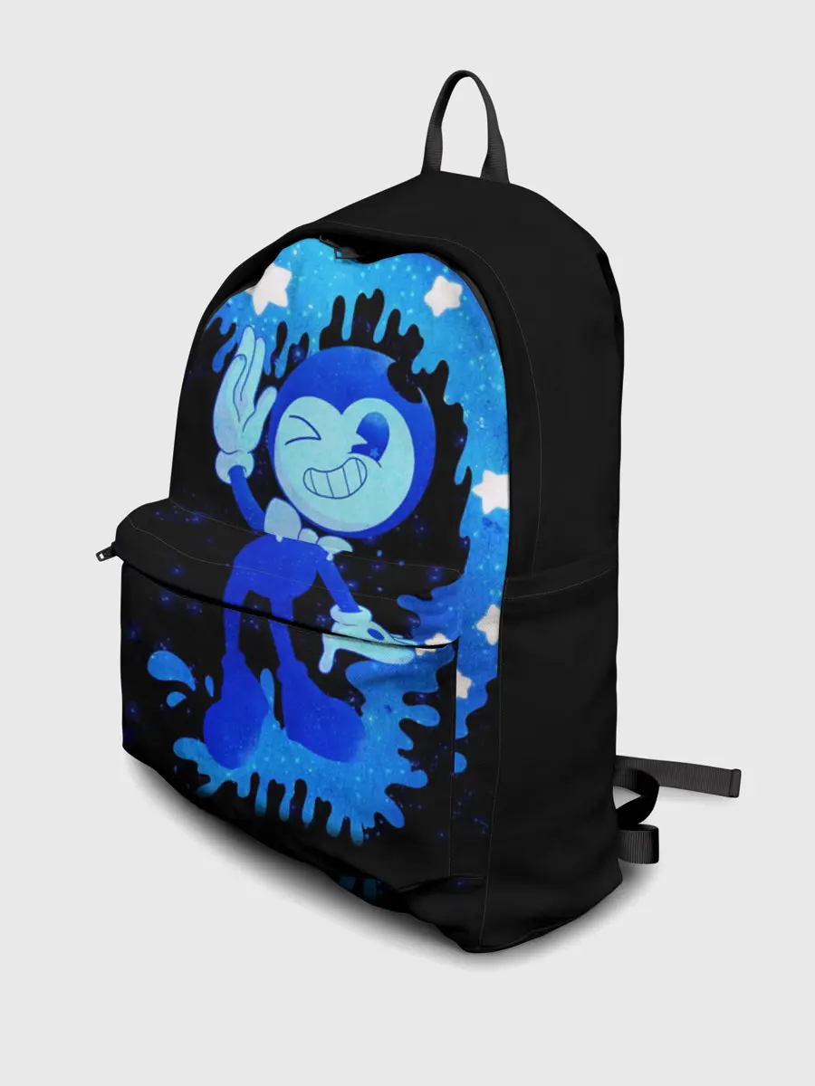 Рюкзак джинсовый / Bendy And The Ink Machine