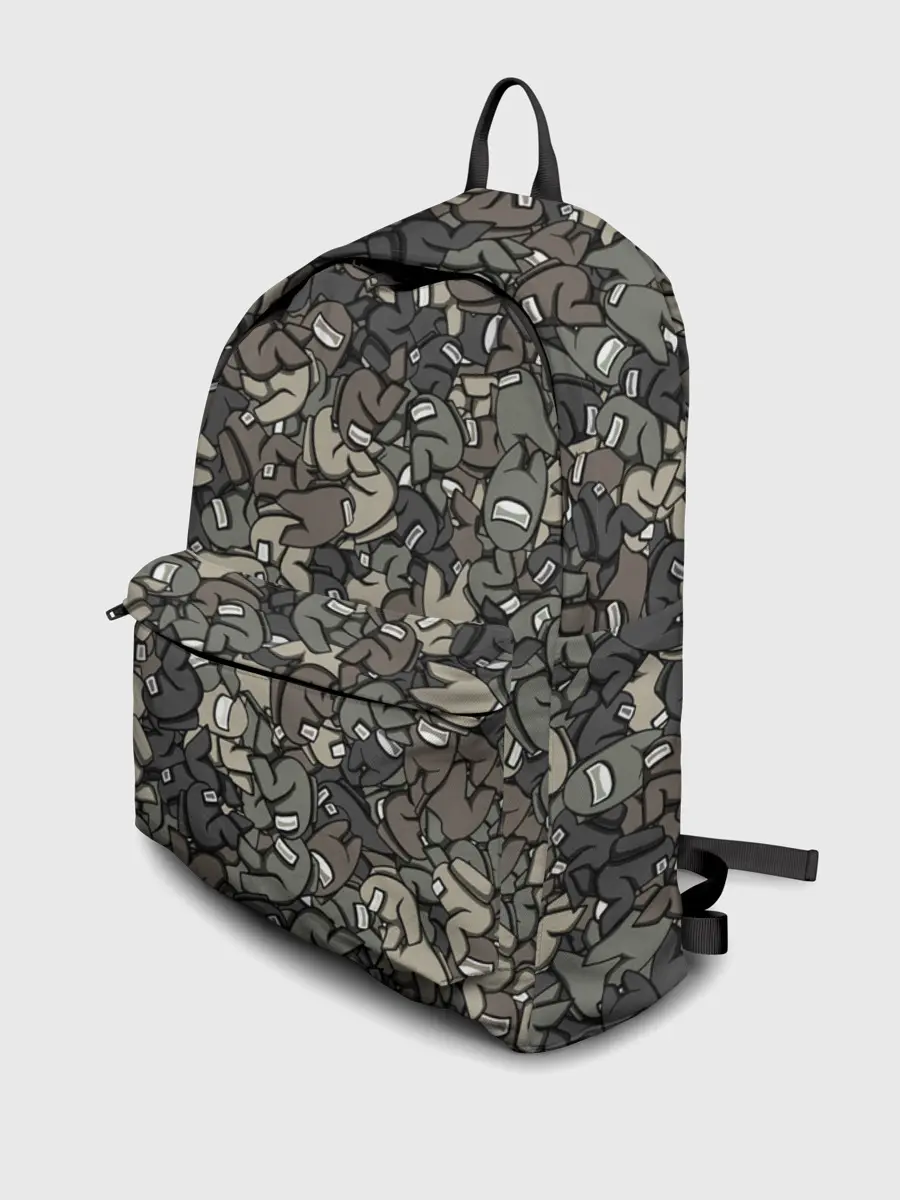 Рюкзак джинсовый / Камуфляж Амонг Ас