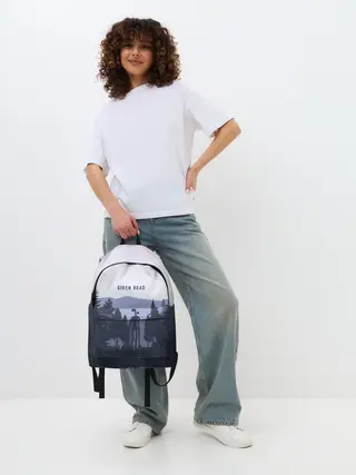 Рюкзак джинсовый / Siren Head