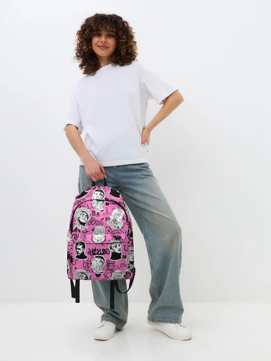 Рюкзак джинсовый / LIL PEEP