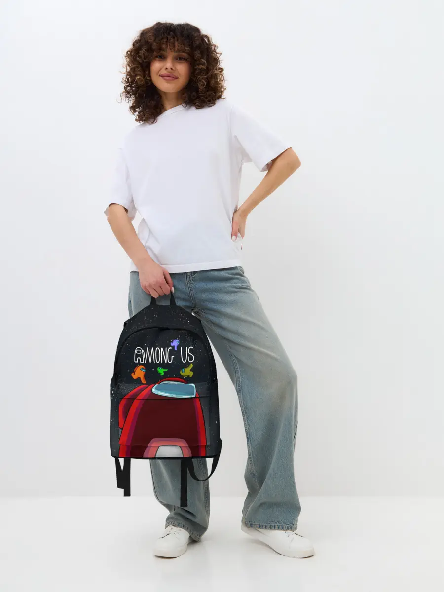 Рюкзак джинсовый / AMONG US