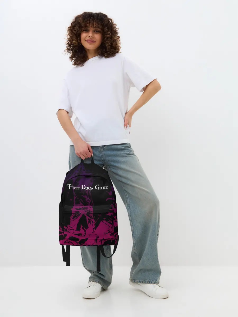 Рюкзак джинсовый / THREE DAYS GRACE.