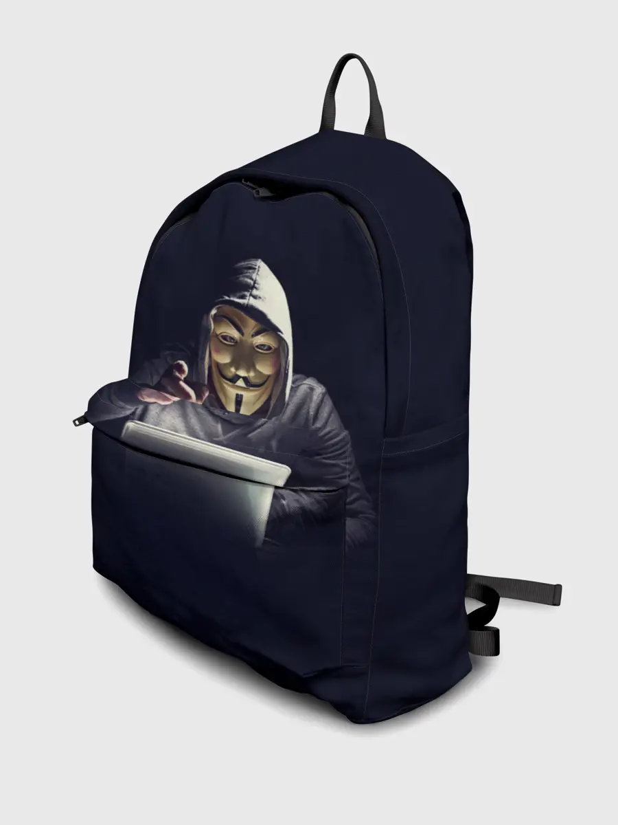 Рюкзак джинсовый / Ты Хакер