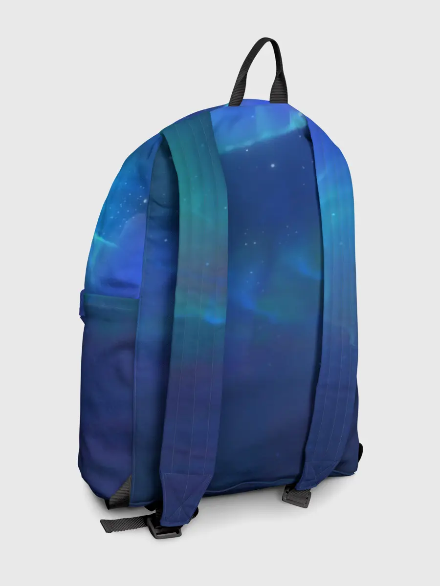 Рюкзак джинсовый / Одинокий Волк