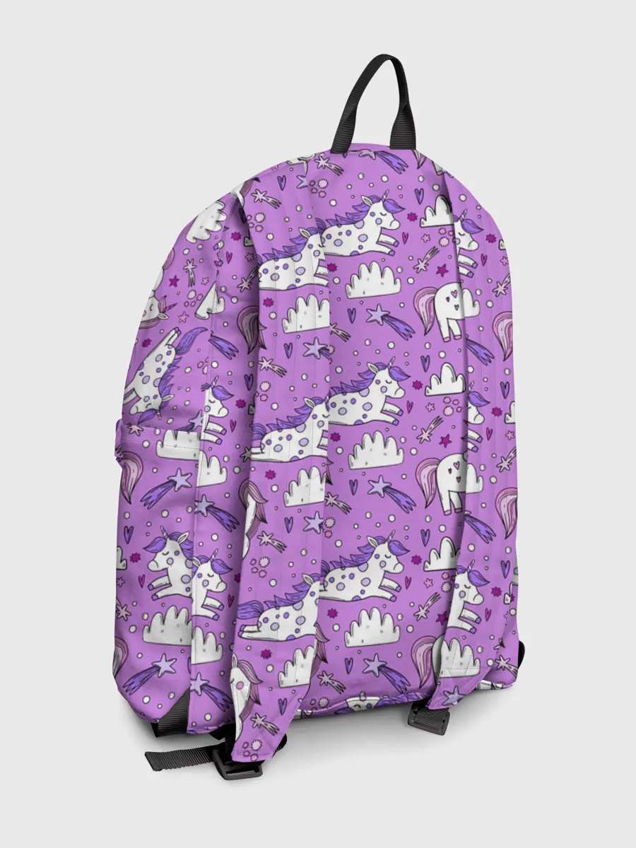 Рюкзак джинсовый / Unicorn pattern