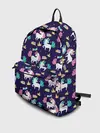 Рюкзак джинсовый / Unicorn pattern
