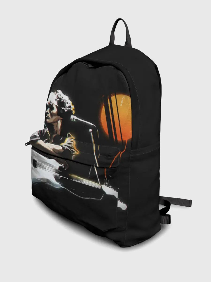 Рюкзак джинсовый / Виктор Цой.