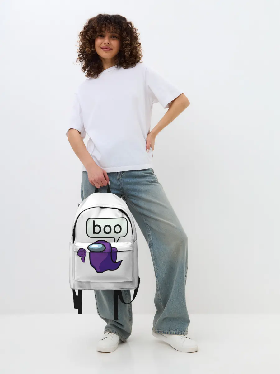 Рюкзак джинсовый / BOO