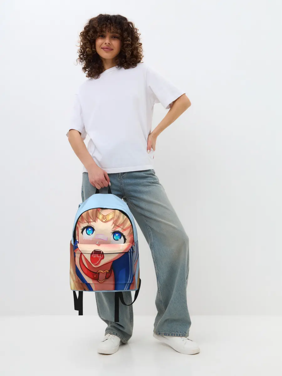 Рюкзак джинсовый / SAILOR MOON AHEGAO