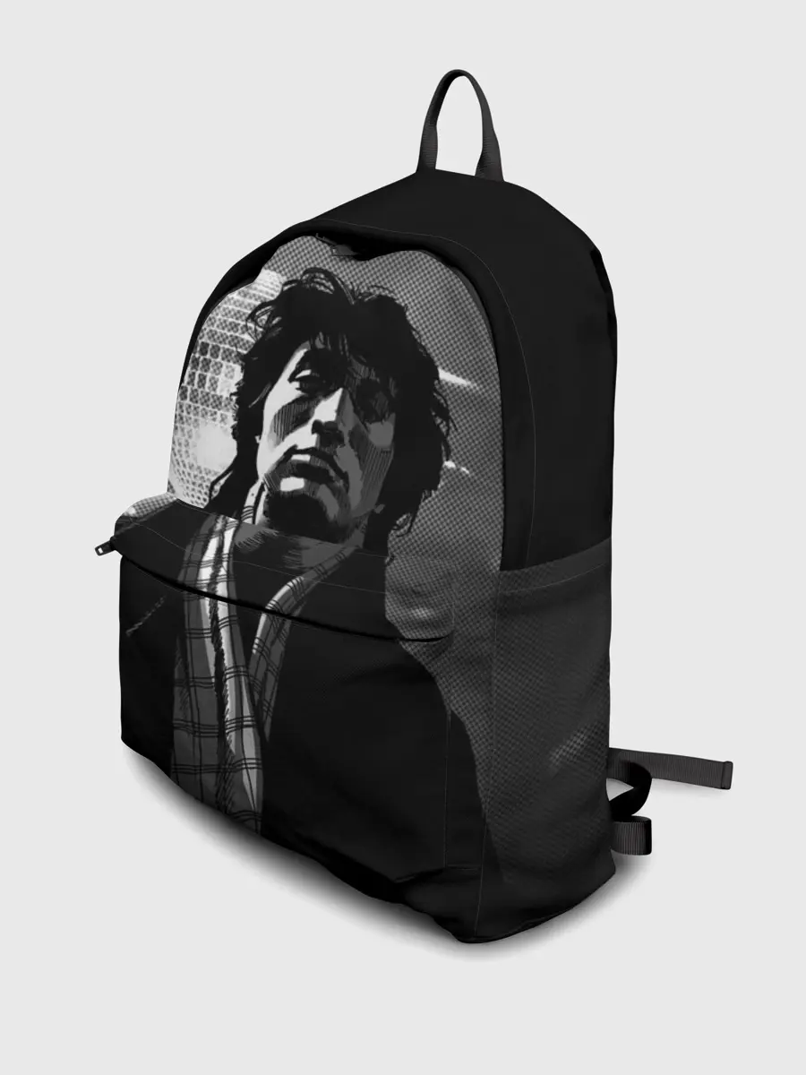 Рюкзак джинсовый / ВИКТОР ЦОЙ