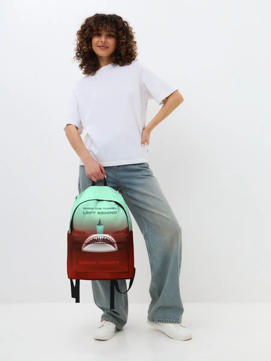 Рюкзак джинсовый / Boris Norris - When the Tunnel