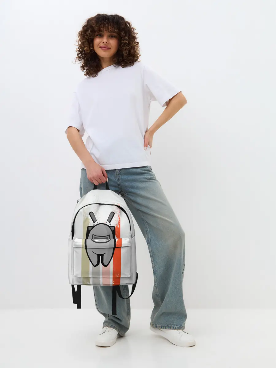 Рюкзак джинсовый / Among Us