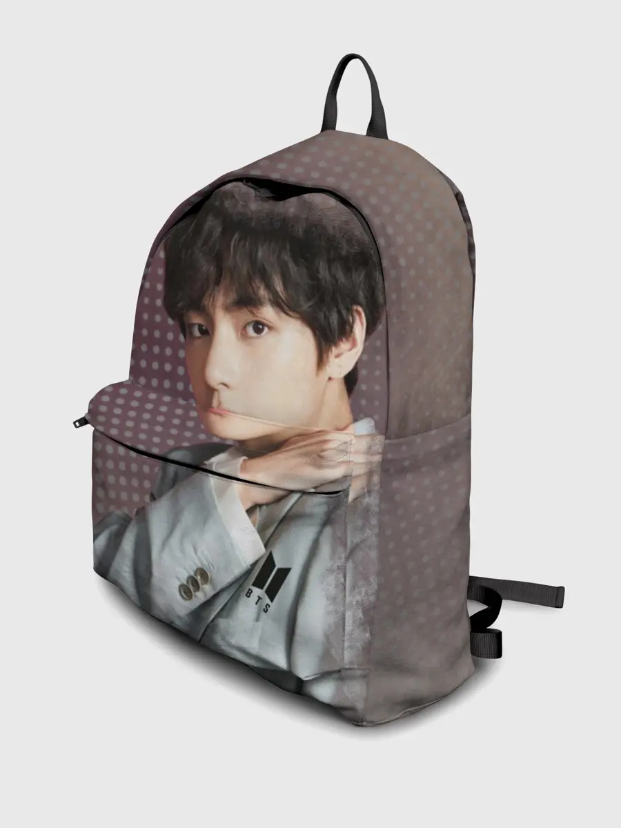 Рюкзак джинсовый / BTS. Ким Тэ Хён