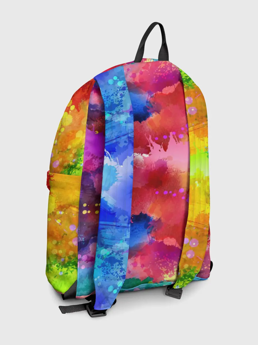 Рюкзак джинсовый / Брызги красок