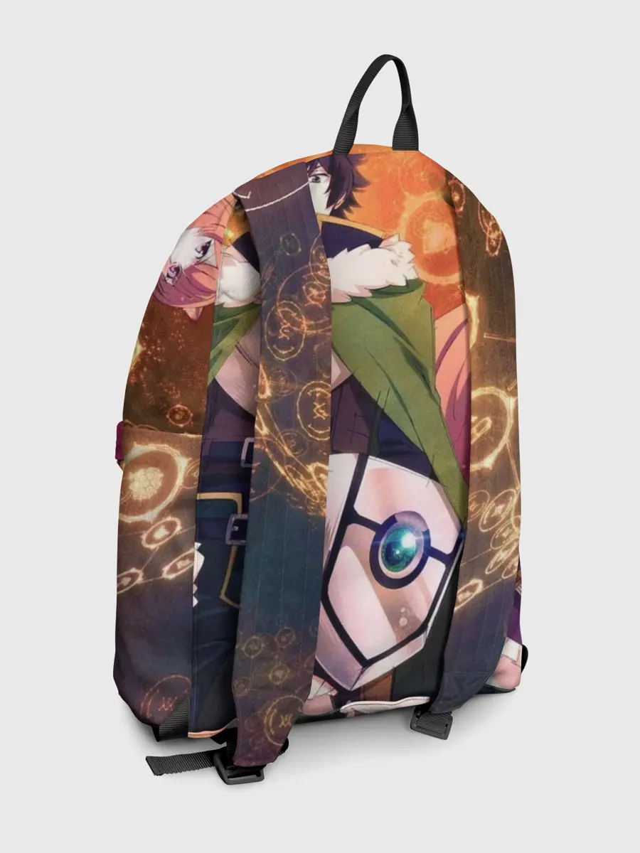 Рюкзак джинсовый / восхождение героя щита