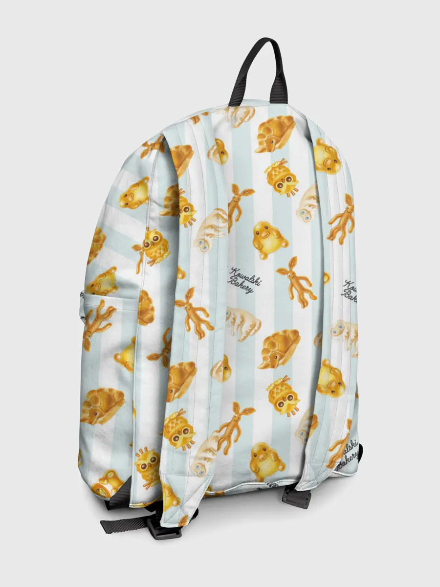 Рюкзак джинсовый / Baked Goods Pattern