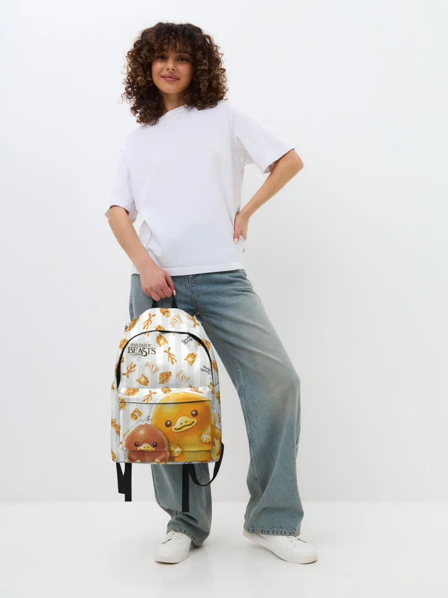 Рюкзак джинсовый / Fantastic Beasts Baby Nifflers