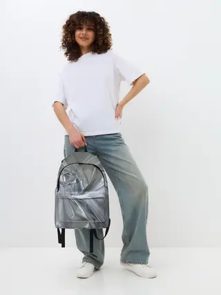 Рюкзак джинсовый / Чарующая фольга