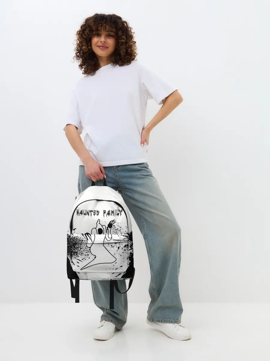 Рюкзак джинсовый / KIZARU: HAUNTED FAMILY.