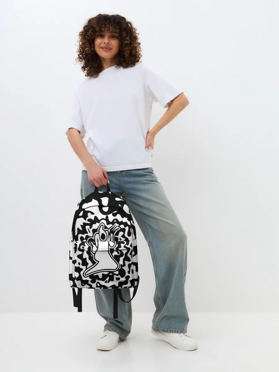 Рюкзак джинсовый / HAUNTED FAMILY