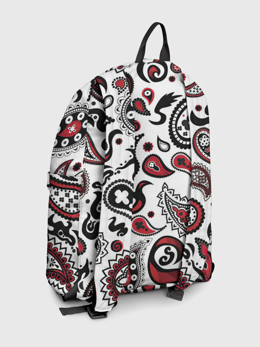 Рюкзак джинсовый / Молекулярный рисунок