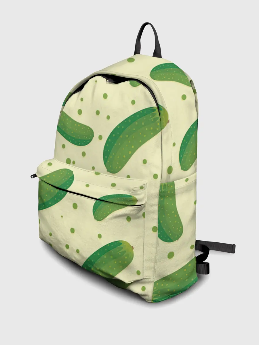 Рюкзак джинсовый / Огурчики